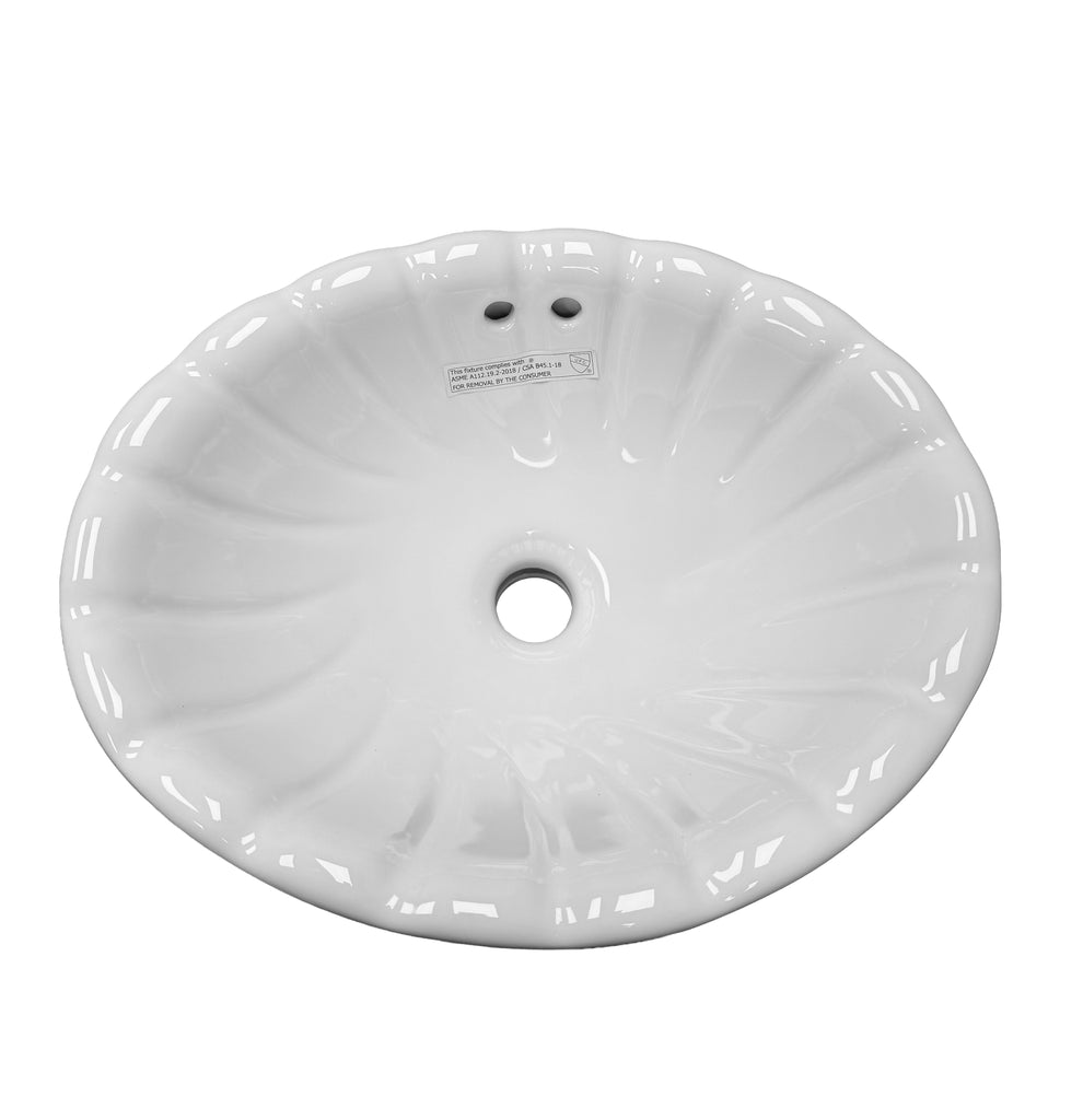 Corona Drop-In Basin — Barclay Products Limited
