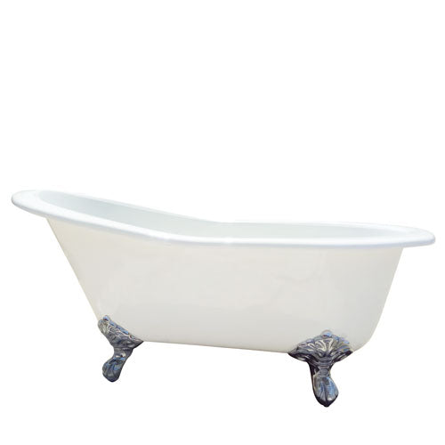Halifax 61" Cast Iron Slipper Tub — Barclay Products Limited