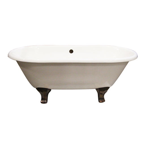 Columbia 60" Cast Iron Double Roll Top