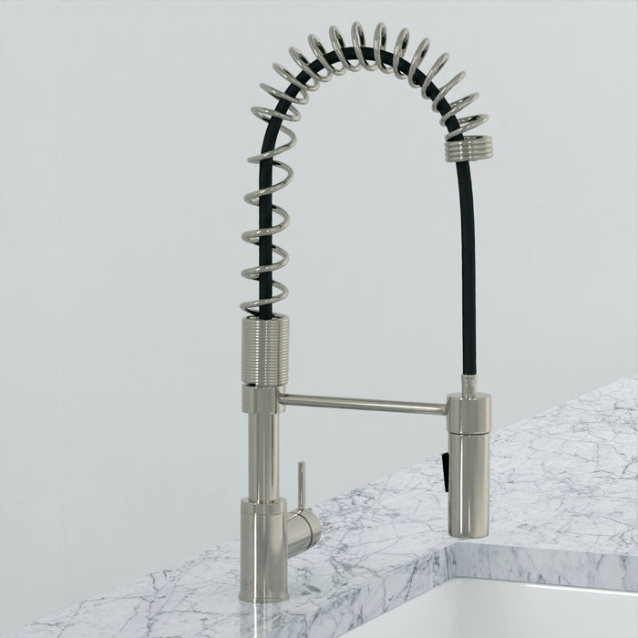 Nikita Spring Kitchen Faucet with Single Handle 1