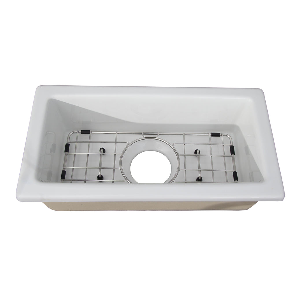 Julie Single Bowl Fireclay Kitchen Sink — Barclay Products Limited