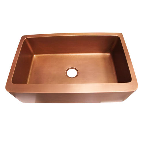 Austin Single Bowl Copper Farmer Sink