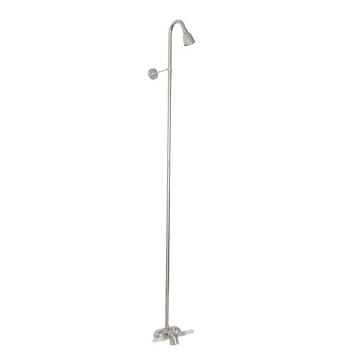 Washerless Diverter Bathcock with Riser and Showerhead