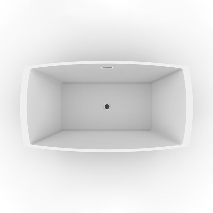 Sorley 67" Acrylic Tub with Integral Drain and Overflow
