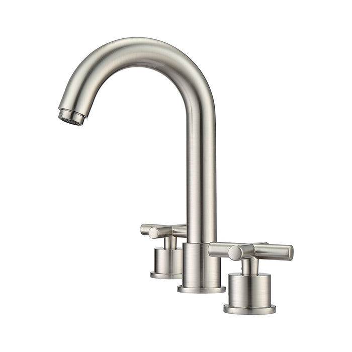 Conley Widespread Lavatory Faucet with Metal Cross Handles