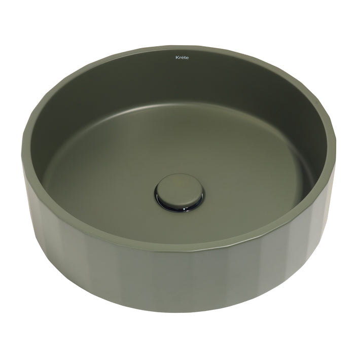 Chania 15" Vessel with Drain