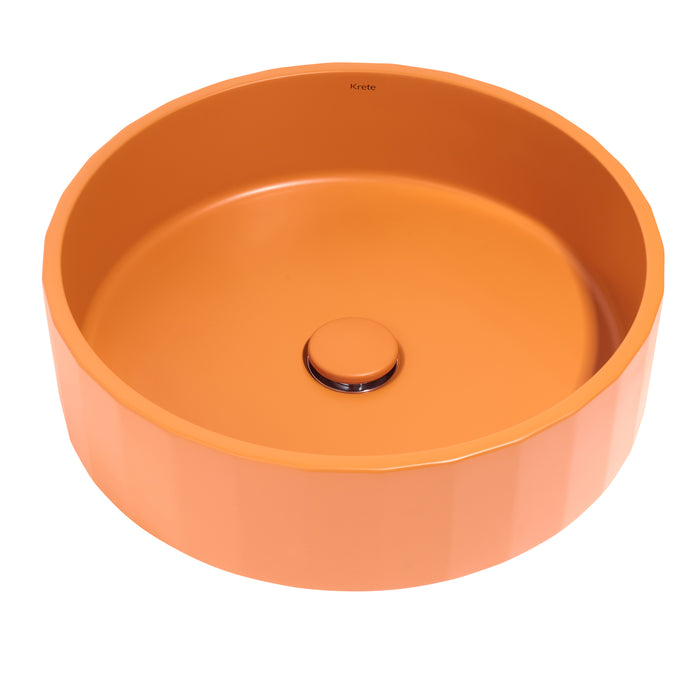 Chania 15" Vessel with Drain