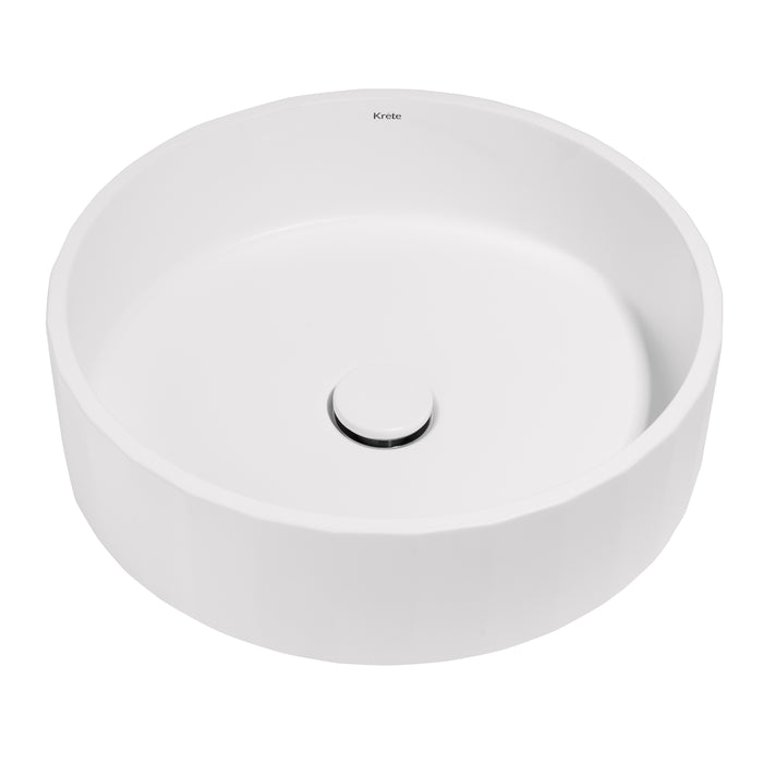 Chania 15" Vessel with Drain