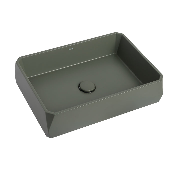 Loutro 19" Vessel with Drain