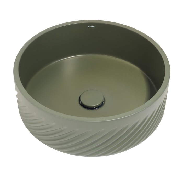 Margarites 15" Vessel with Drain