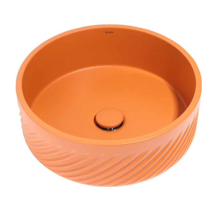 Margarites 15" Vessel with Drain