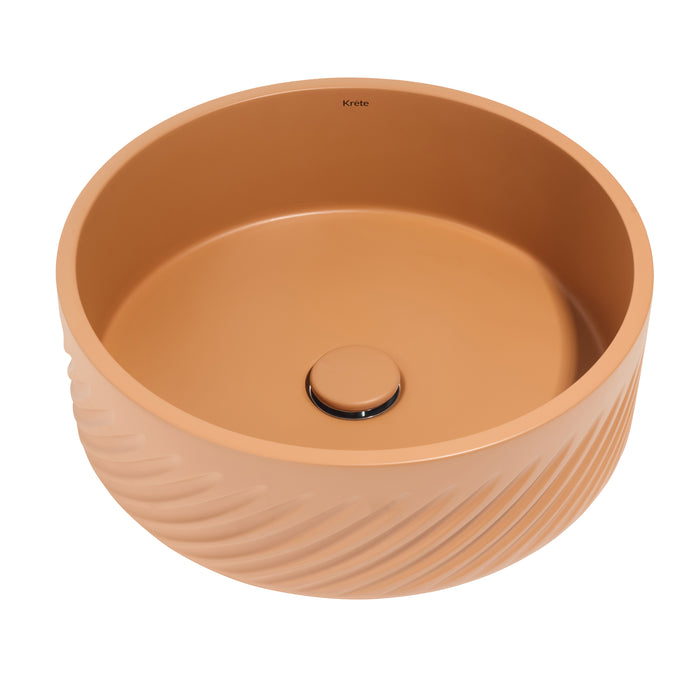Margarites 15" Vessel with Drain
