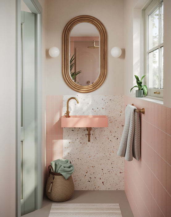 Sisi 21" Wall Mount Basin with Drain