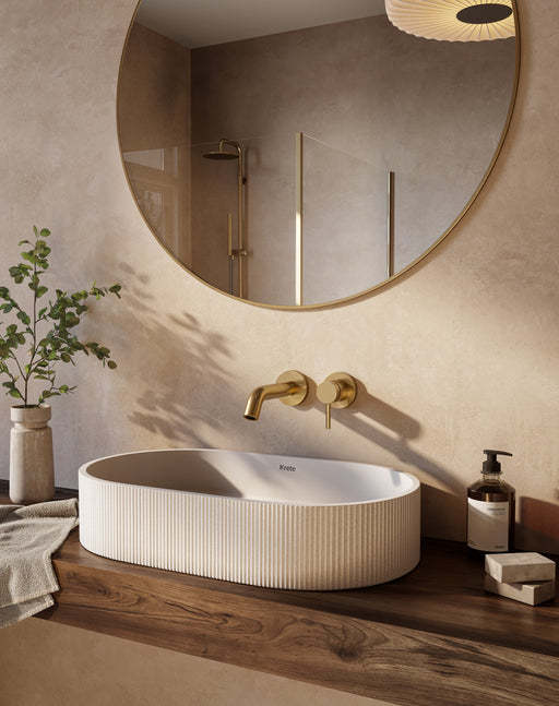 Marathi Bark 23" Vessel with Drain