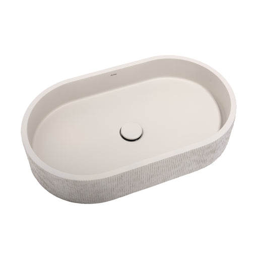 Marathi Bark 23" Vessel with Drain