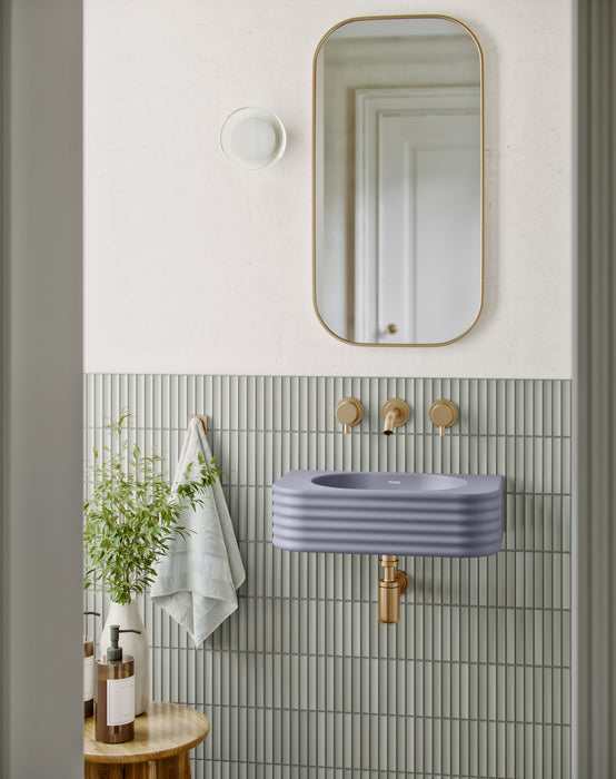 Liliano 17" Wall Mount Basin with Drain