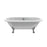 Compton 70" Acrylic Double Roll Top Tub