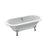 Compton 70" Acrylic Double Roll Top Tub