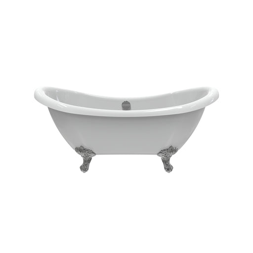 Monterrey 63" Acrylic Double Slipper Tub