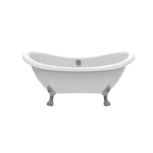 Monterrey 63" Acrylic Double Slipper Tub