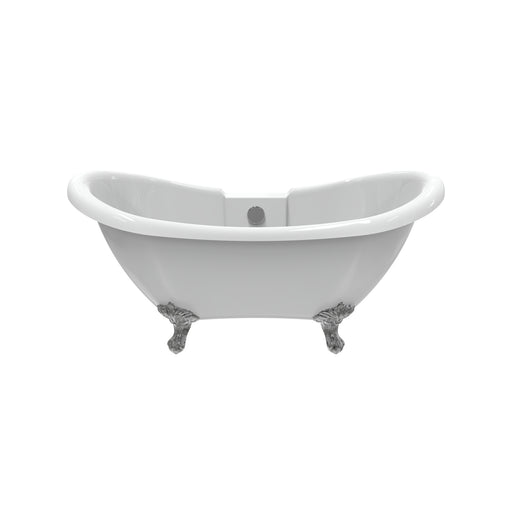 Monterrey 63" Acrylic Double Slipper Tub