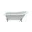 Kenney 67" Acrylic Slipper Tub