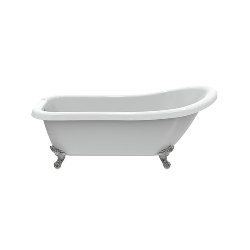 Kenney 67" Acrylic Slipper Tub