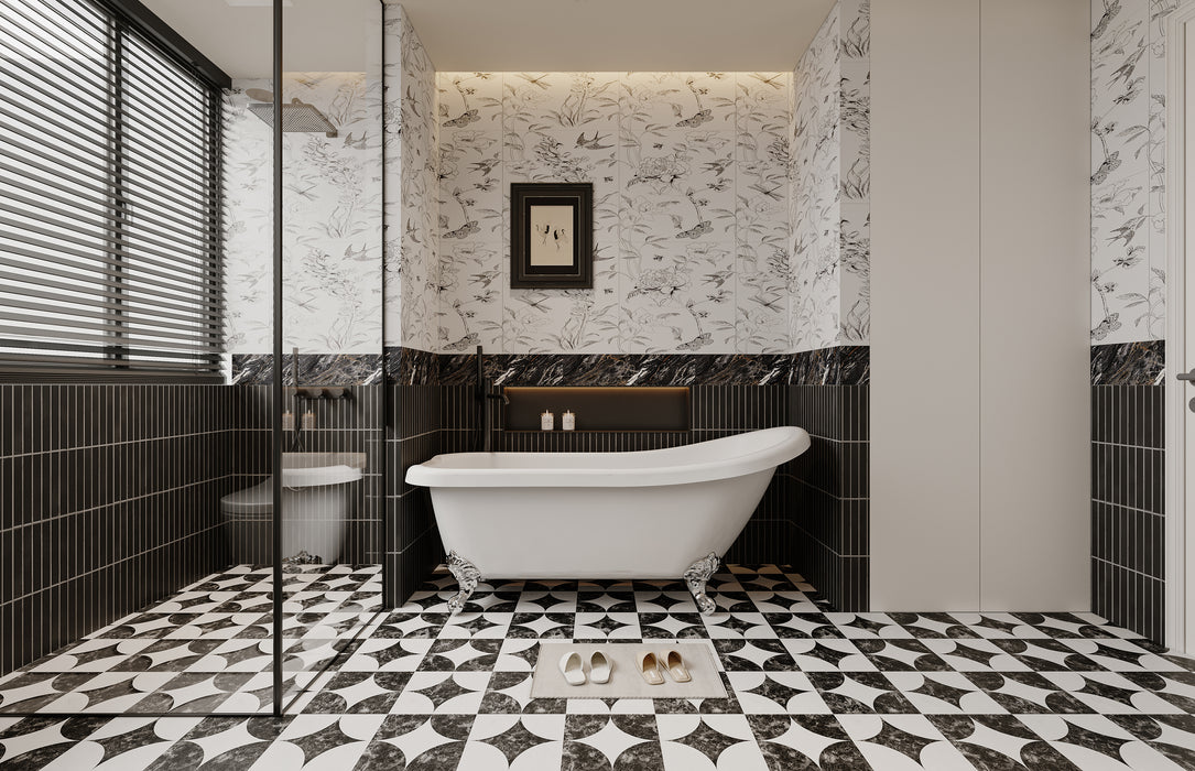 Kenney 67" Acrylic Slipper Tub