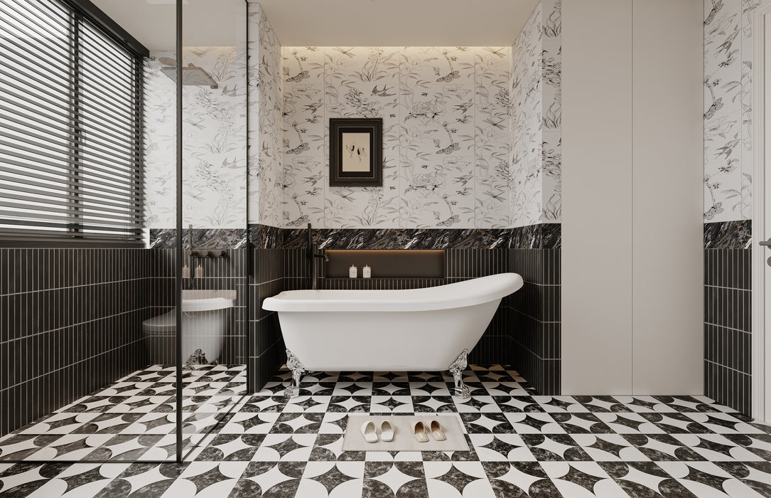 Kenney 67" Acrylic Slipper Tub