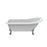 Kenney 67" Acrylic Slipper Tub