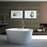 Chrishell 55" Acrylic Freestanding Tub With Internal Drain