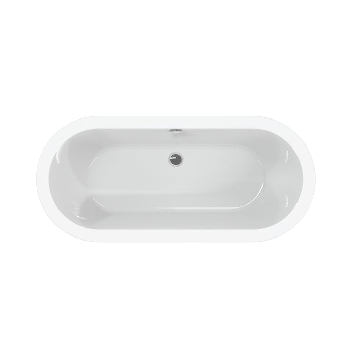 Compton 70" Acrylic Double Roll Top Tub