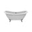 Merrick 69" Acrylic Double Slipper Tub