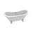 Merrick 69" Acrylic Double Slipper Tub