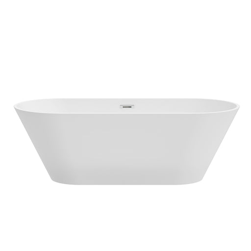 Roan 59" Acrylic Tub with Integral Drain and Overflow
