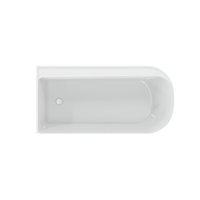 Arlo 66" Acrylic Tub- (Back to Wall Left)