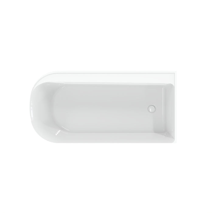 Arlo 66" Acrylic Tub- (Back to Wall Right)