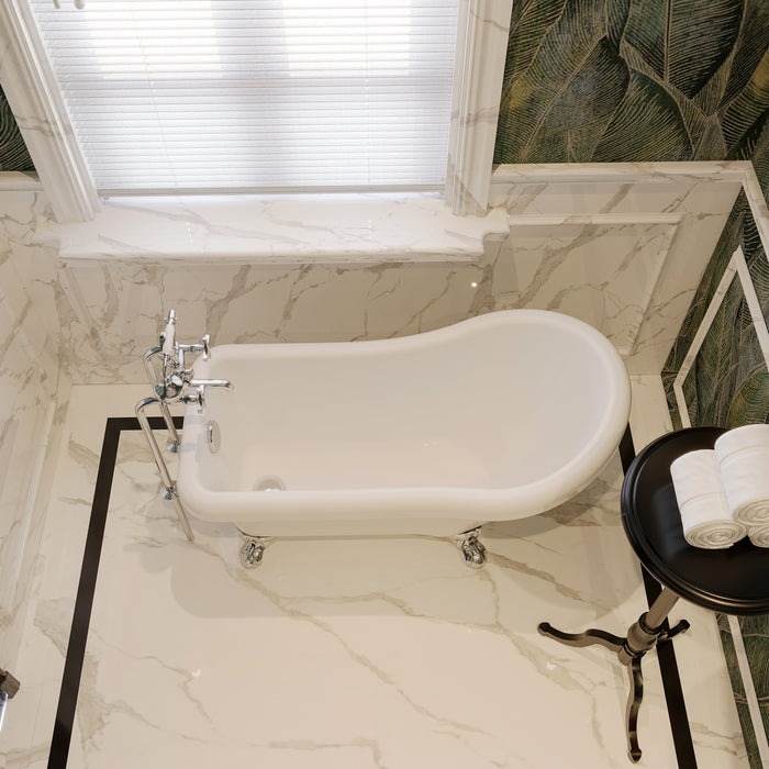 Cyrano 44" Acrylic Slipper Tub