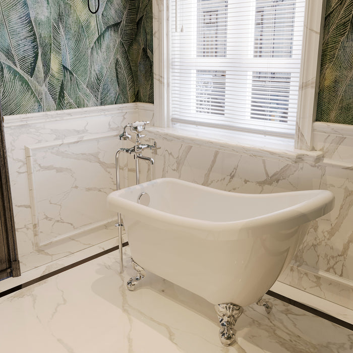 Cyrano 44" Acrylic Slipper Tub