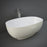RAK Cloud 55'' BARstone Tub with Integrated Overflow in Matte White