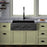 Birgitta Single Bowl Granite Apron-Front Sink