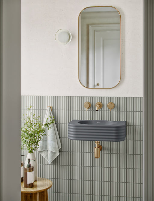 Liliano 17" Wall Mount Basin with Drain