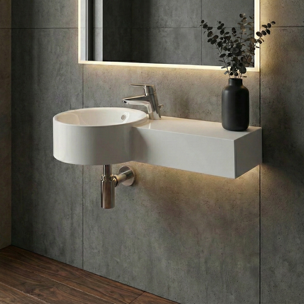 RAK Petit Round Wall-Hung Sink — Barclay Products Limited