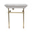 Opulence Small Console with Brass Stand for "Him"