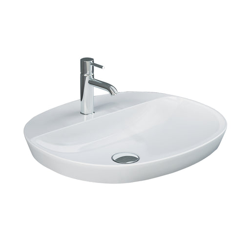 Variant Oval Drop-In Basin with Ledge