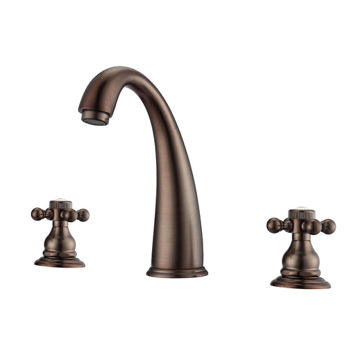 Maddox Widespread Lavatory Faucet with Button Cross Handles