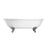 Collier 70" Acrylic Double Roll Top Tub