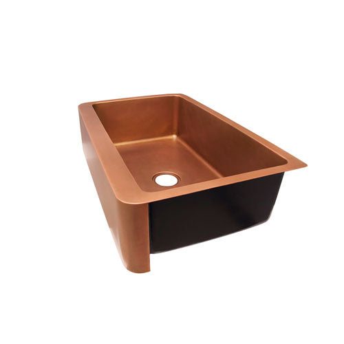 Austin Single Bowl Copper Farmer Sink