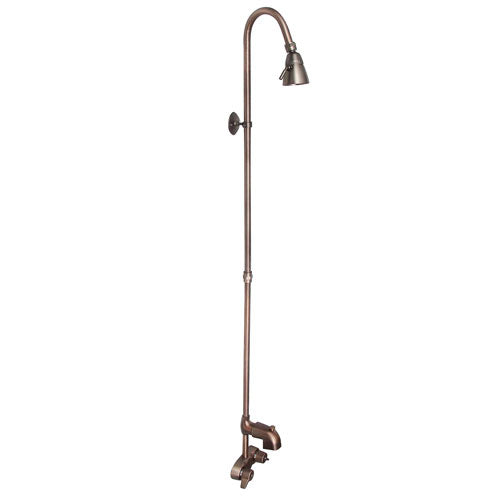 Diverter Bathcock with Riser and Showerhead