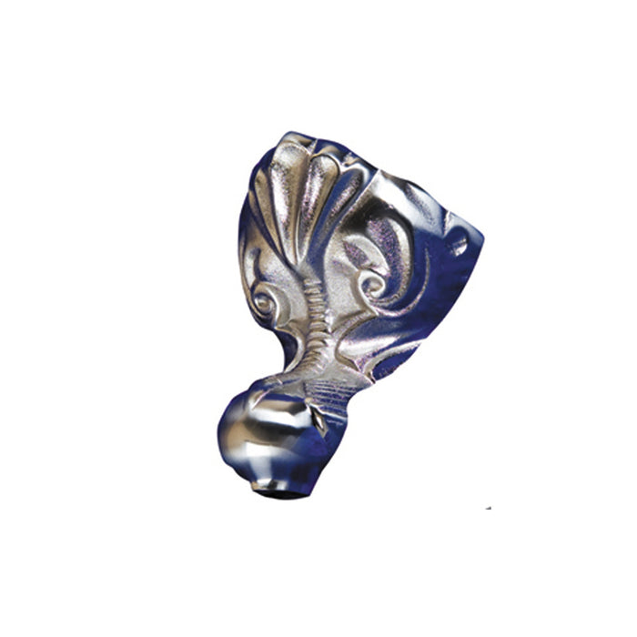 Icarus 67″ Cast Iron Slipper Tub Kit – Brushed Nickel Accessories